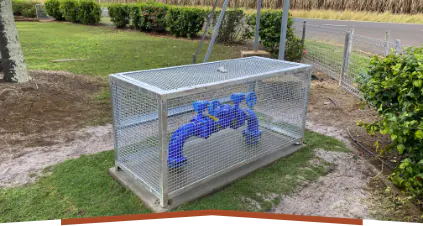 Water mains and backflow system services
